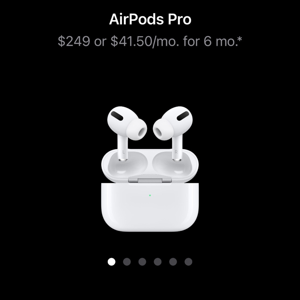 Used airpod pros with case